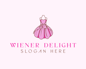 Feminine Fashion Dress logo design