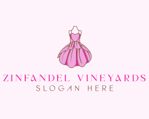 Feminine Fashion Dress logo design