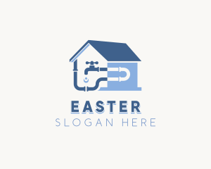 Faucet - Faucet Plumbing logo design