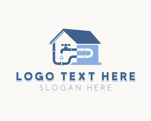 Faucet Plumbing Logo