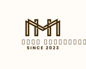 Corporate - Minimalist Modern Letter M logo design