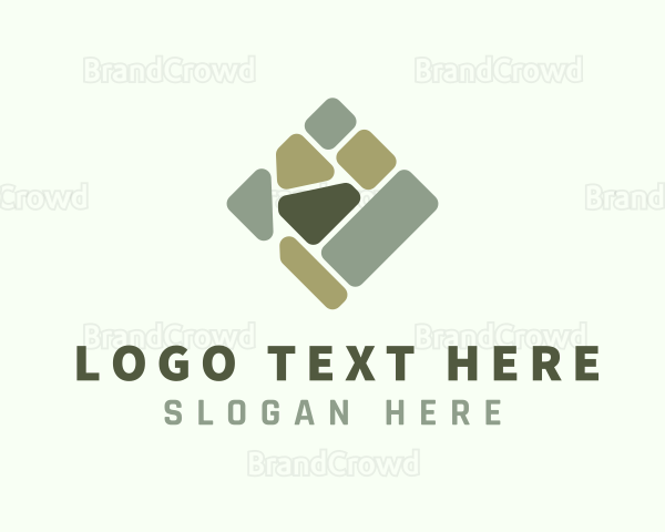 Green Floor Tiling Logo