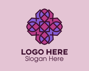 Pattern - Geometric Flower Pattern logo design