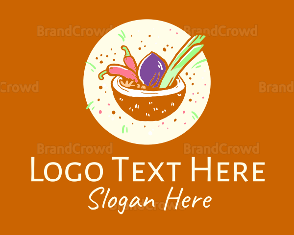 Coconut Ingredients Bowl Logo