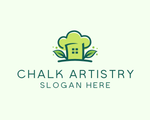 Organic Culinary Hat logo design