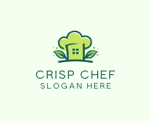 Organic Culinary Hat logo design