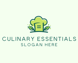 Organic Culinary Hat logo design