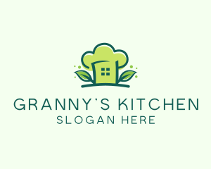 Organic Culinary Hat logo design