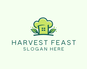 Organic Culinary Hat logo design