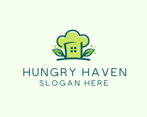 Organic Culinary Hat logo design