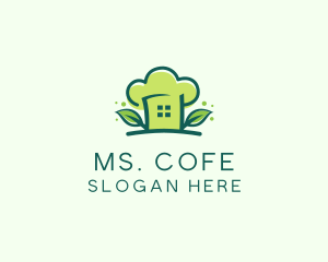 Organic Culinary Hat logo design