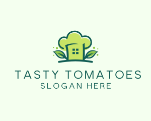 Organic Culinary Hat logo design