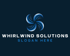 Fan Propeller Ventilation logo design