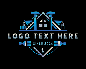 Refurbish - Hammer Carpentry Contractor logo design