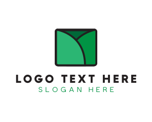 Cube - Organic Tulip Box logo design