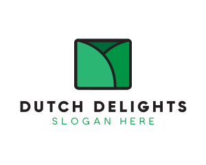 Organic Tulip Box logo design