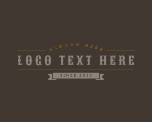 Company - Rustic Bar Business logo design