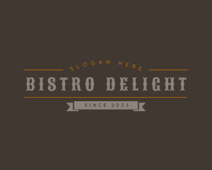 Rustic Bar Business logo design