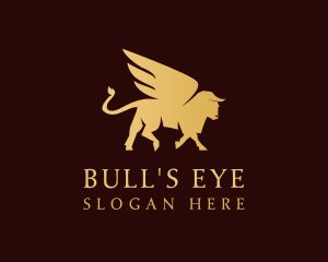 Bull - Bull Wings Finance Trading logo design
