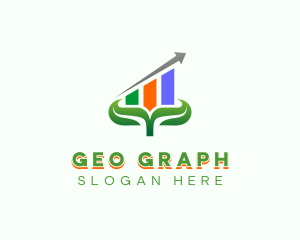 Graph Arrow Accounting logo design