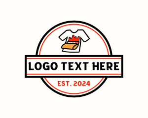 Merchandise - T-shirt Screen Print Clothing logo design