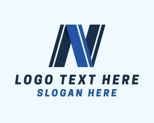 Letter N - Modern Business Letter N logo design