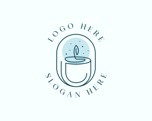 Candle Spa Relaxation Logo