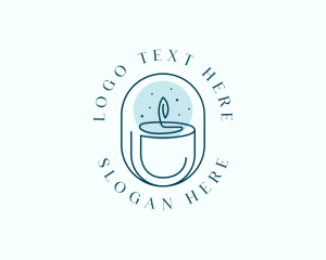 Candle Spa Wellness Logo