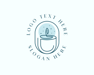 Candle Spa Relaxation Logo