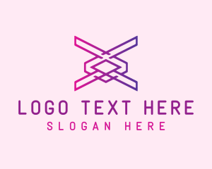 Professional - Modern Technology Letter X logo design