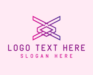 Technology - Modern Technology Letter X logo design