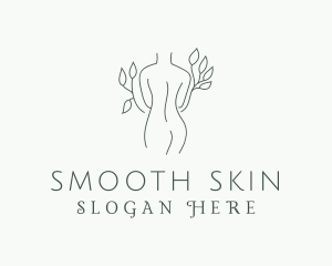 Waxing - Natural Plastic Surgery logo design