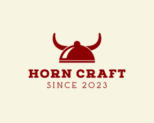 Horns - Cloche Horns Buffet logo design