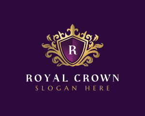 Crown Royal Shield logo design