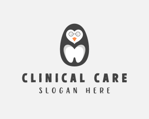 Tooth Penguin Dentistry logo design