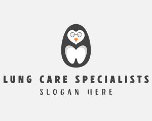 Tooth Penguin Dentistry logo design