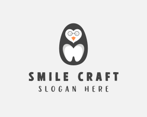 Orthodontist - Tooth Penguin Dentistry logo design