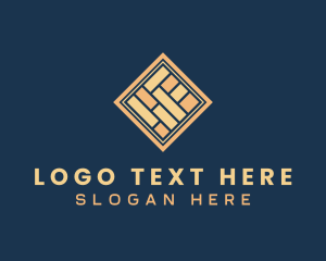 Paver - Tile Floor Pattern logo design