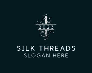 Needle Stitching Thread logo design