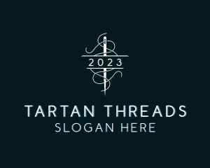 Needle Stitching Thread logo design
