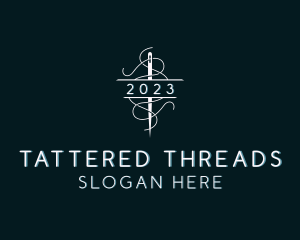 Needle Stitching Thread logo design