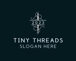 Needle Stitching Thread logo design