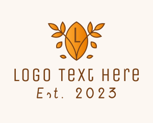 Autumn - Nature Leaf Wellness logo design