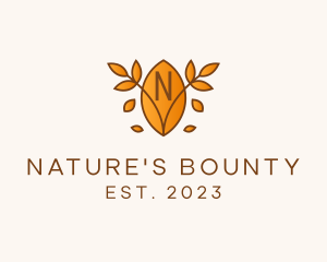 Nature Leaf Wellness logo design