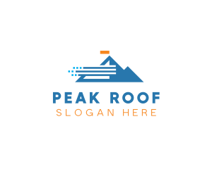 Windy Mountain Peak logo design