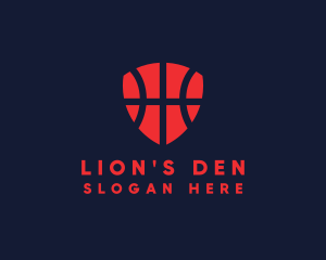 Basketball Sports Club Shield logo design