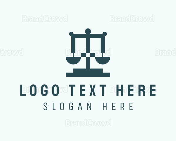 Law Firm Scale Logo