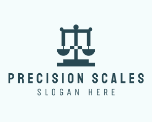 Law Firm Scale  logo design