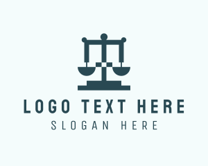 Law Firm Scale  Logo