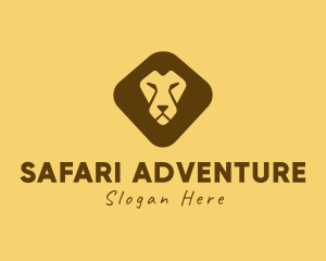 Wild Lion Safari logo design